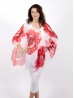 Reversible Pearl Chiffon Top with Floral Print